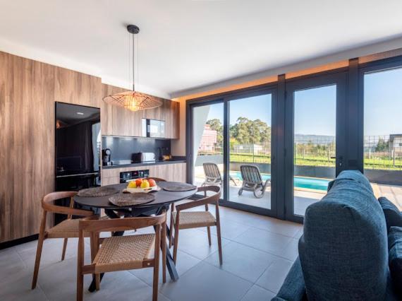 Villas Cardas Sanxenxo Bagian luar foto